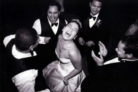 Bridal Party Having a Blast!
